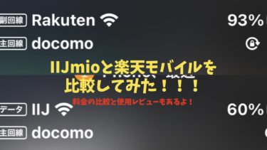 Iijmioと楽天モバイルの料金紹介とメリット デメリットをレビュー Zunblog